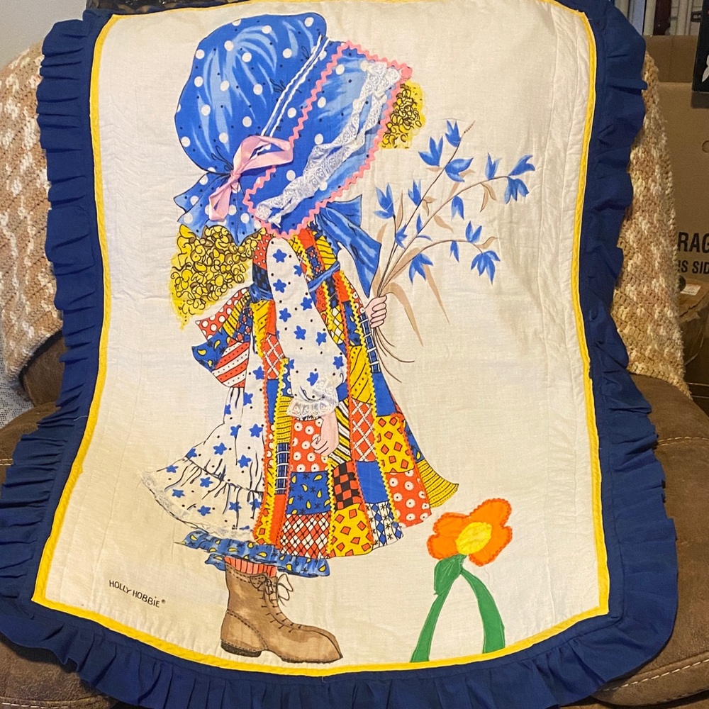 Holly Hobbie Crib Quilt